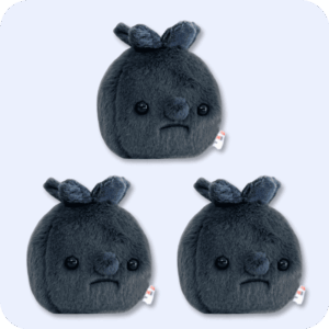 Forgotten Blueberry Plush 3PCS